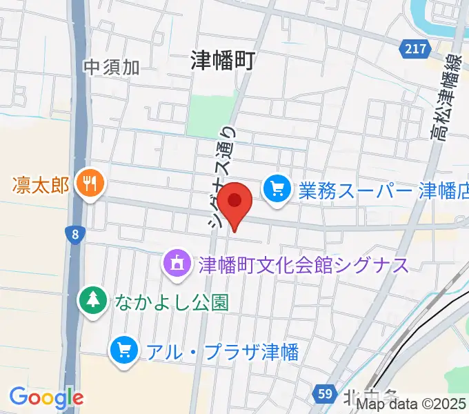 管楽器専門店ウィンズスタイルの地図