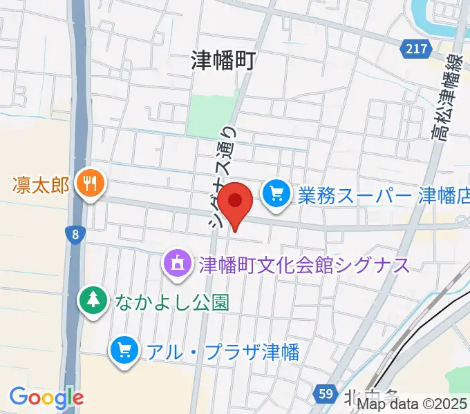 管楽器専門店ウィンズスタイルの地図