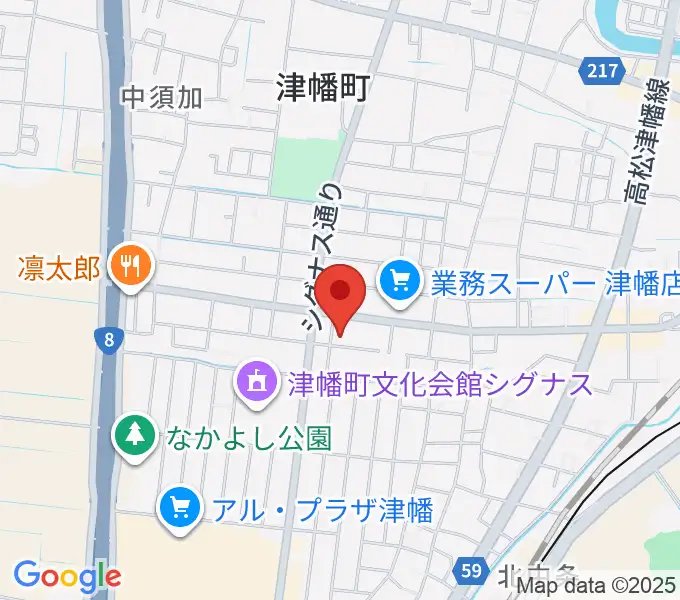 管楽器専門店ウィンズスタイルの地図