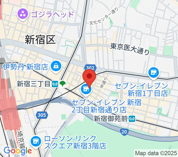 ヤナギサワ・クロッシュの地図