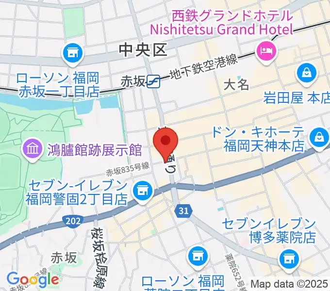 ムジカテラシマの地図