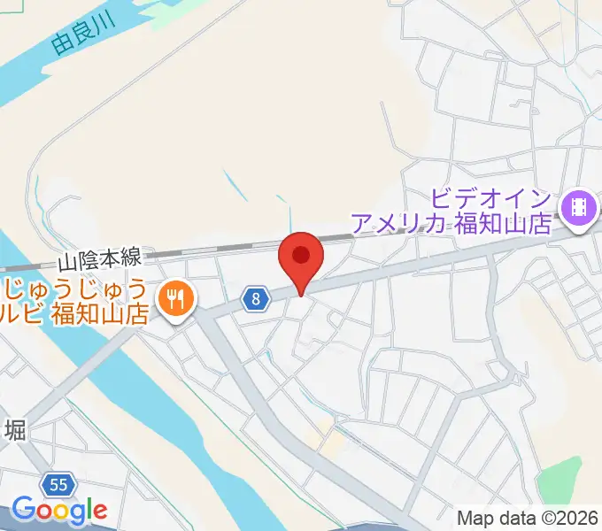 光陽堂 福知山本店の地図