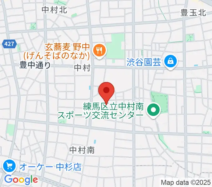 夢弦堂の地図
