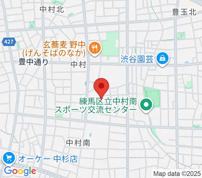 夢弦堂の地図