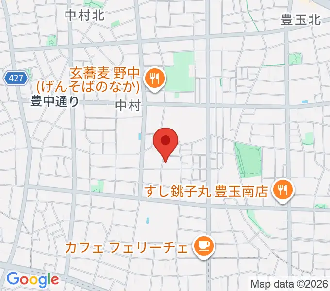 夢弦堂の地図