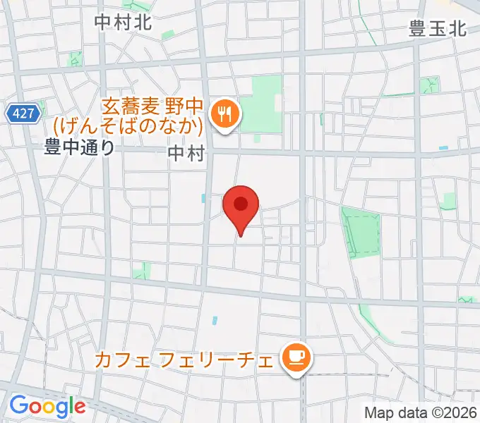 夢弦堂の地図
