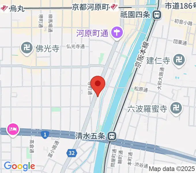 ロック・サーカス・スクウェアの地図