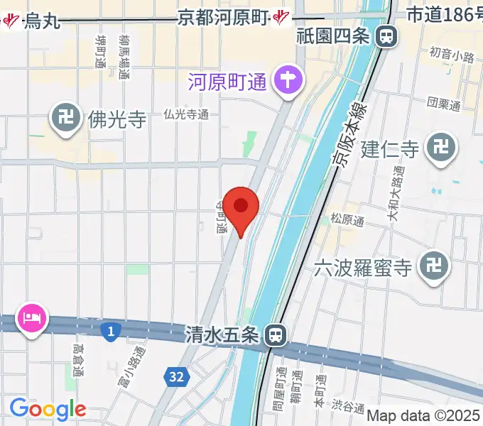 ロック・サーカス・スクウェアの地図