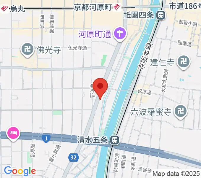 ロック・サーカス・スクウェアの地図