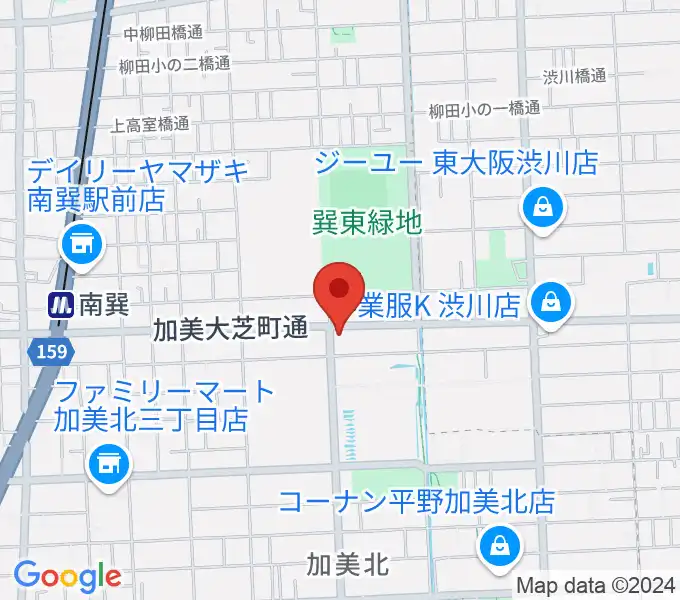 ストレングスビヨンドの地図