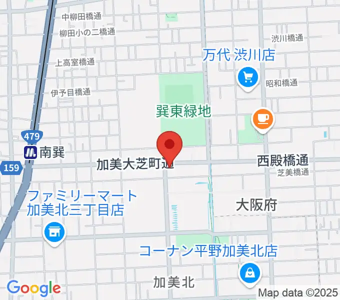 ストレングスビヨンドの地図