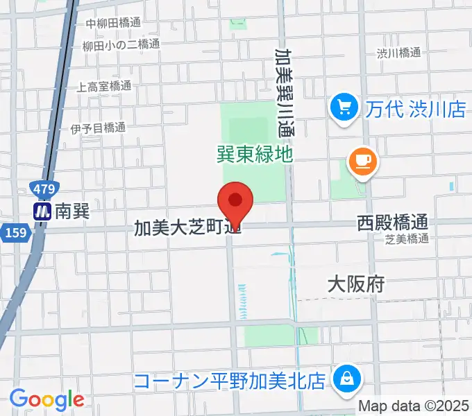 ストレングスビヨンドの地図
