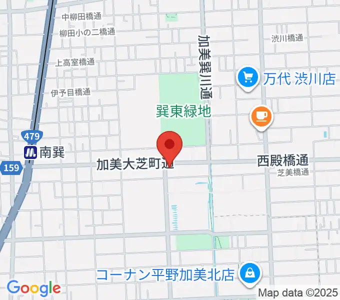 ストレングスビヨンドの地図