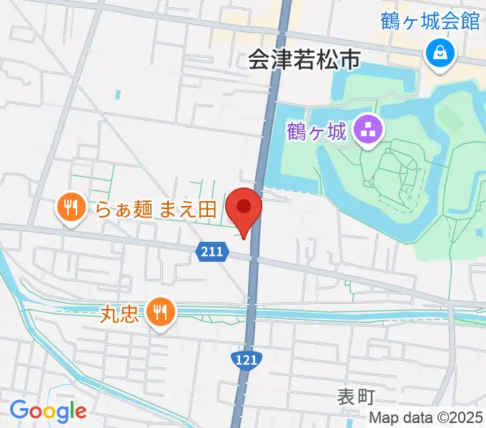 MUSIC PLAZA 白水堂の地図