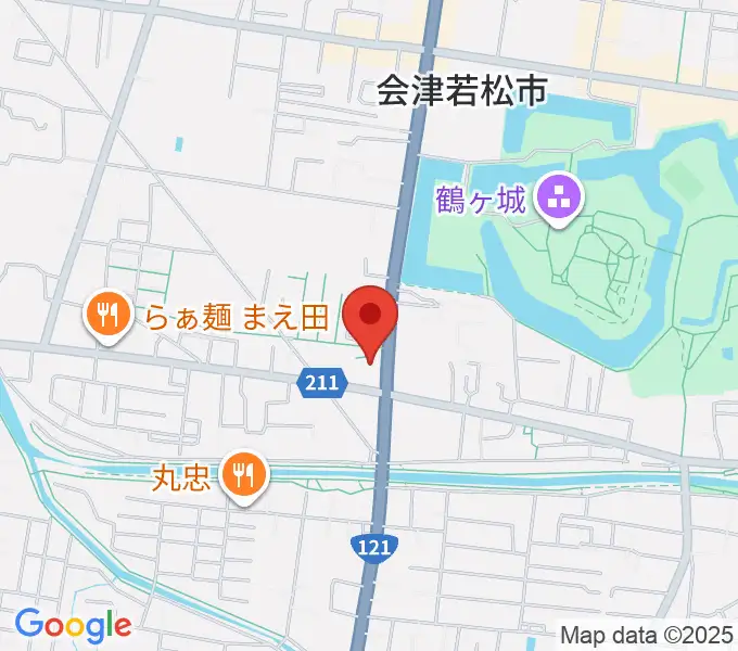 MUSIC PLAZA 白水堂の地図