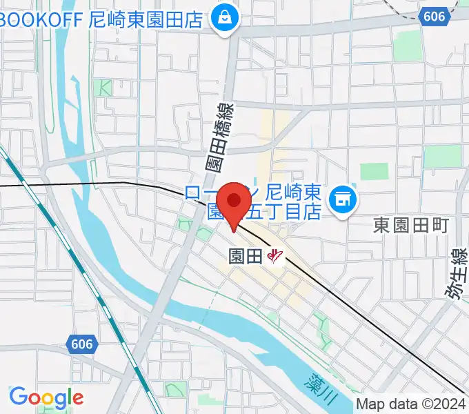 夢羽工房の地図