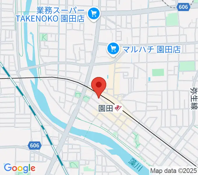 夢羽工房の地図