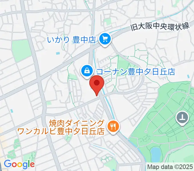 リバイブギターズの地図