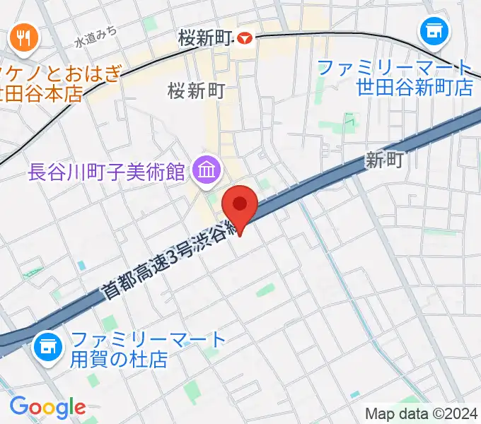 スタジオジャイヴの地図