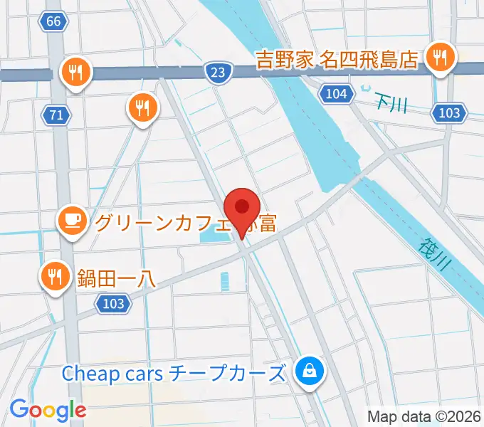 Truthギター フォーエムの地図