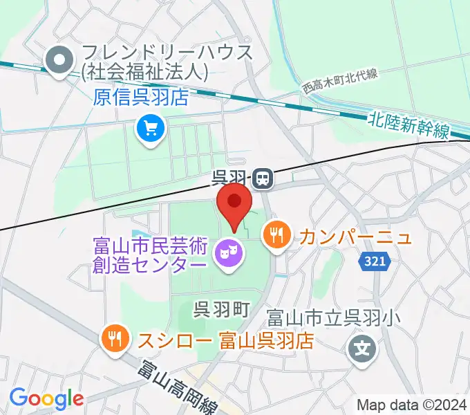 桐朋オーケストラ・アカデミーの地図