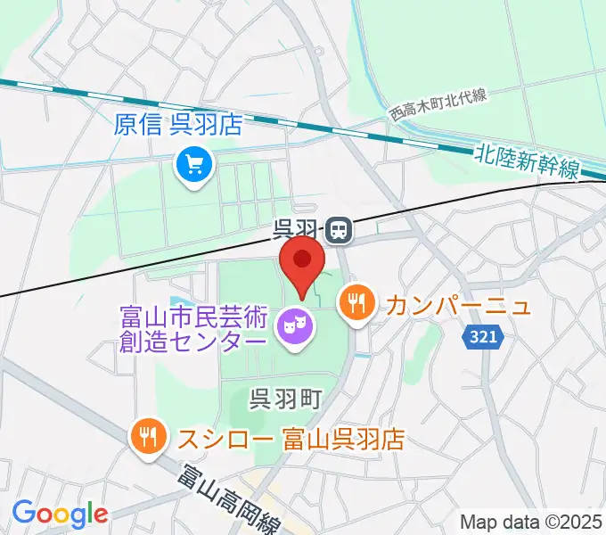 桐朋オーケストラ・アカデミーの地図