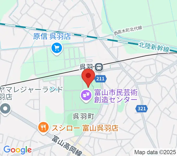 桐朋オーケストラ・アカデミーの地図
