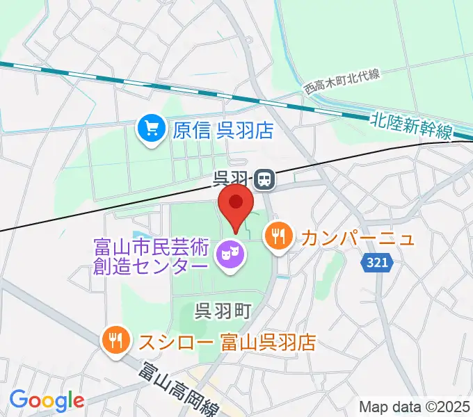 桐朋オーケストラ・アカデミーの地図