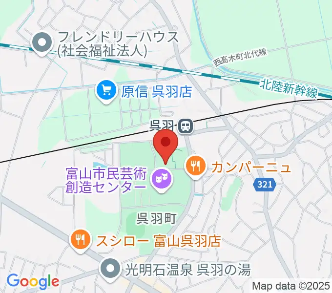 桐朋オーケストラ・アカデミーの地図