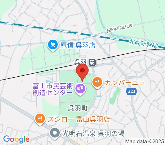 桐朋オーケストラ・アカデミーの地図