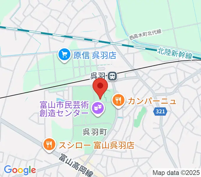 桐朋オーケストラ・アカデミーの地図