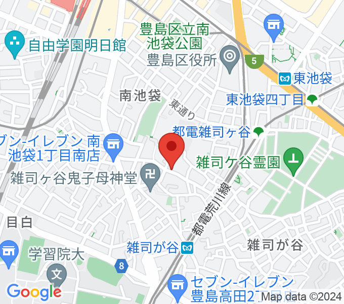 東京音楽大学の場所