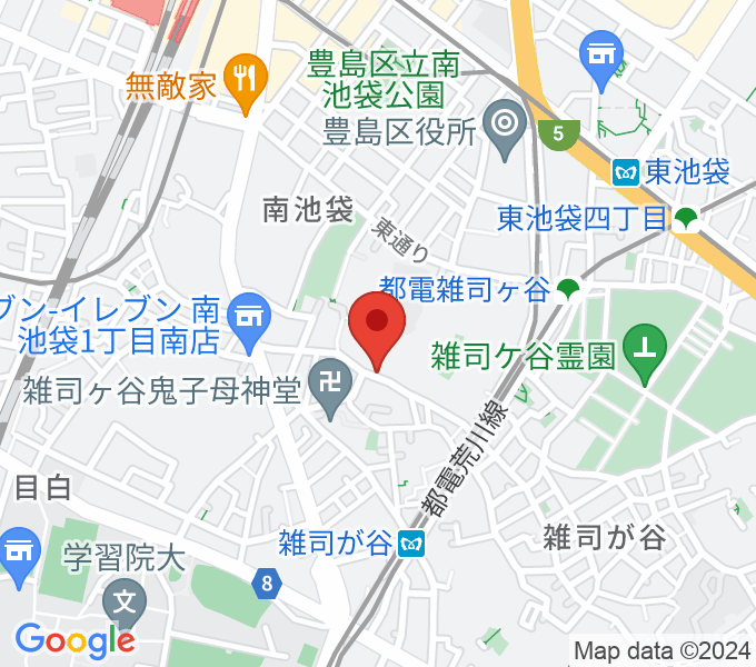 東京音楽大学の場所