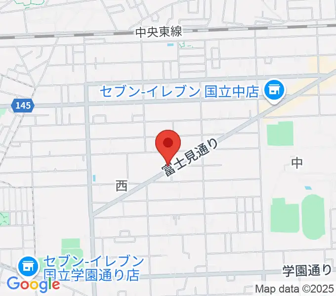 国立音楽大学附属高等学校音楽科の地図