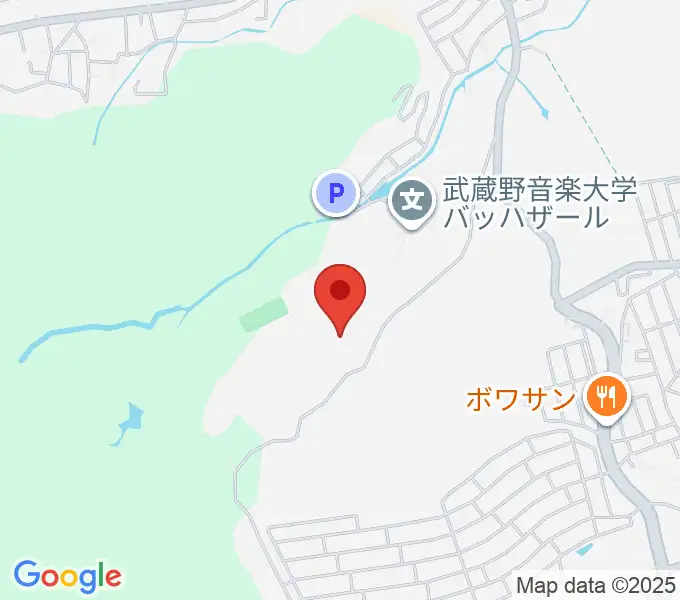 武蔵野音楽大学付属高校音楽科の地図