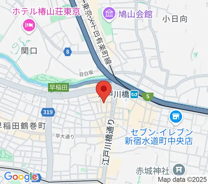 TJK音楽教室の地図