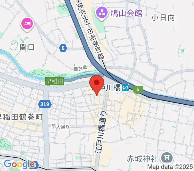 TJK音楽教室の地図