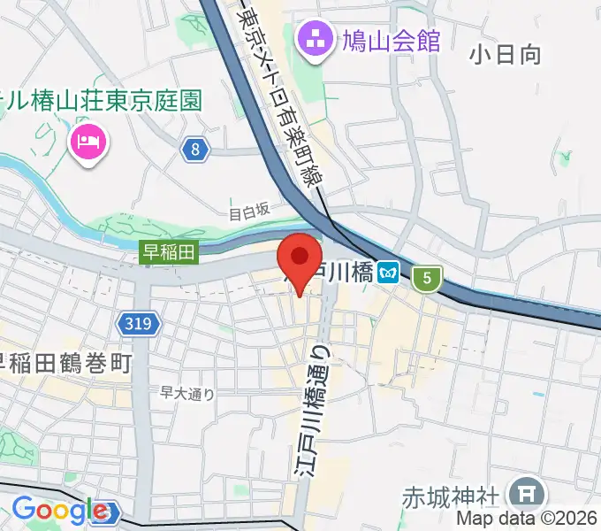 TJK音楽教室の地図