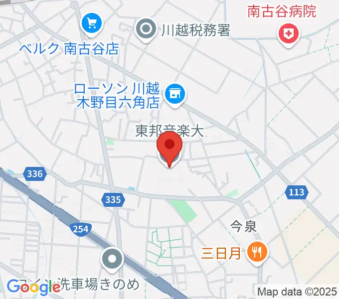 東邦音楽大学の地図