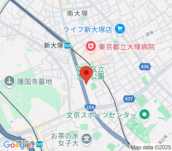 東邦音楽短期大学の地図