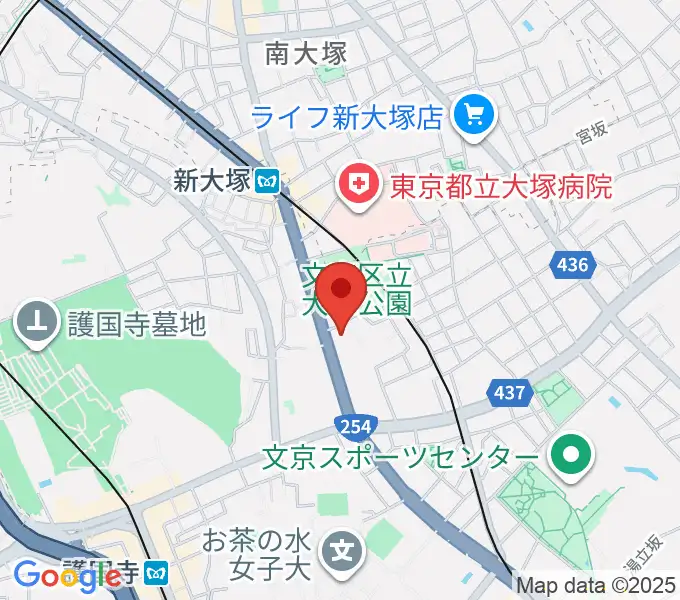 東邦音楽短期大学の地図