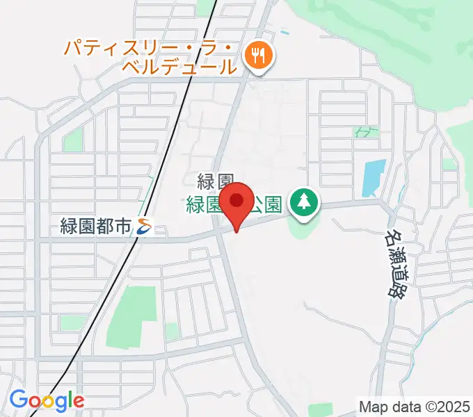 フェリス女学院大学 音楽・身体表現専攻の地図