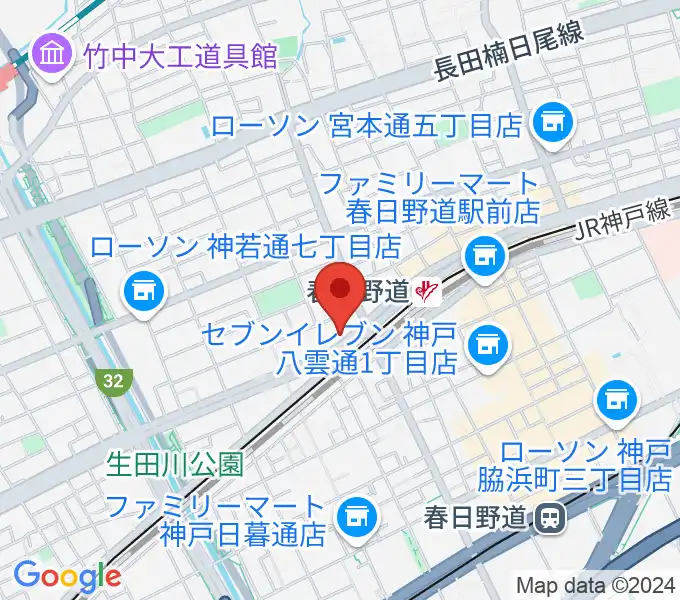 SOAR MUSICの地図