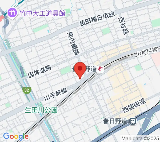 SOAR MUSICの地図