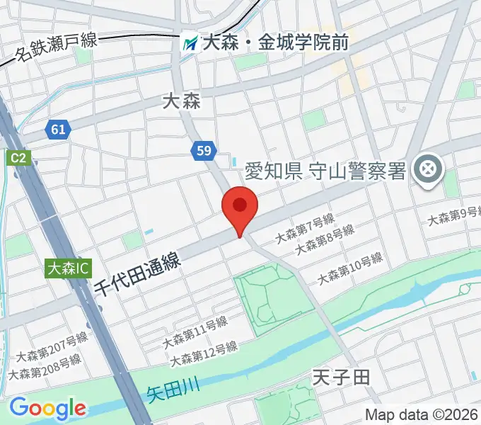 ドクターミュージックの地図