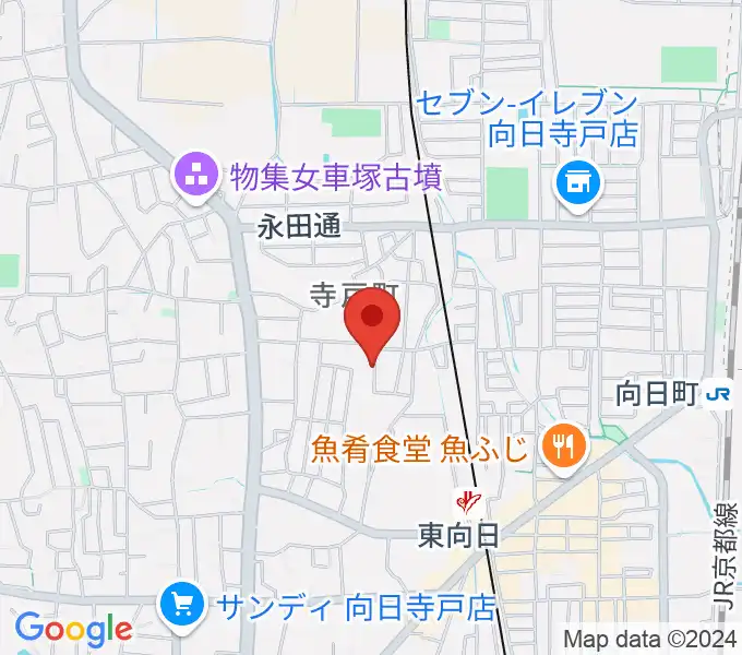 柾目ウッドメーカーの地図