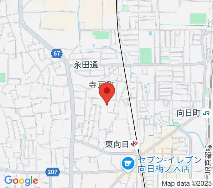 柾目ウッドメーカーの地図