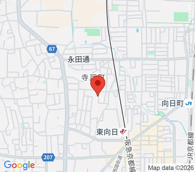 柾目ウッドメーカーの地図