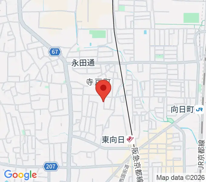 柾目ウッドメーカーの地図