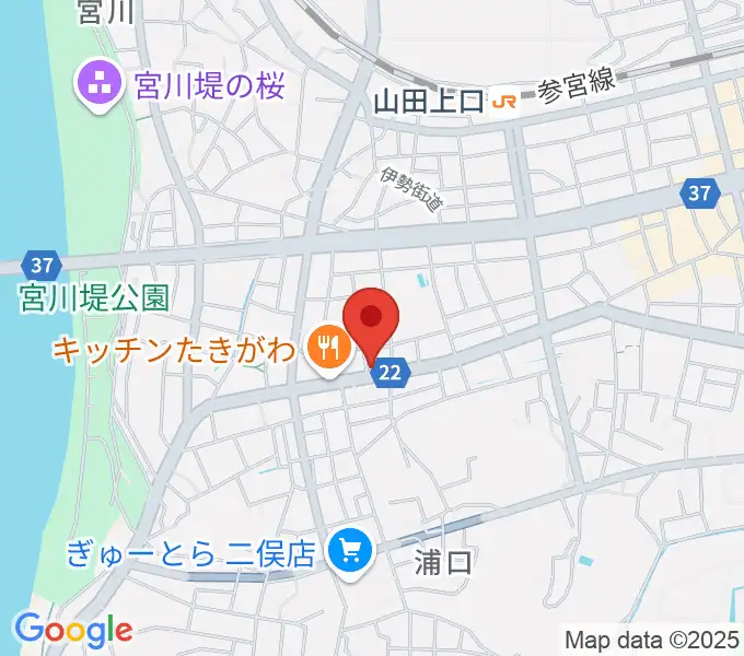 ギターズランドの地図